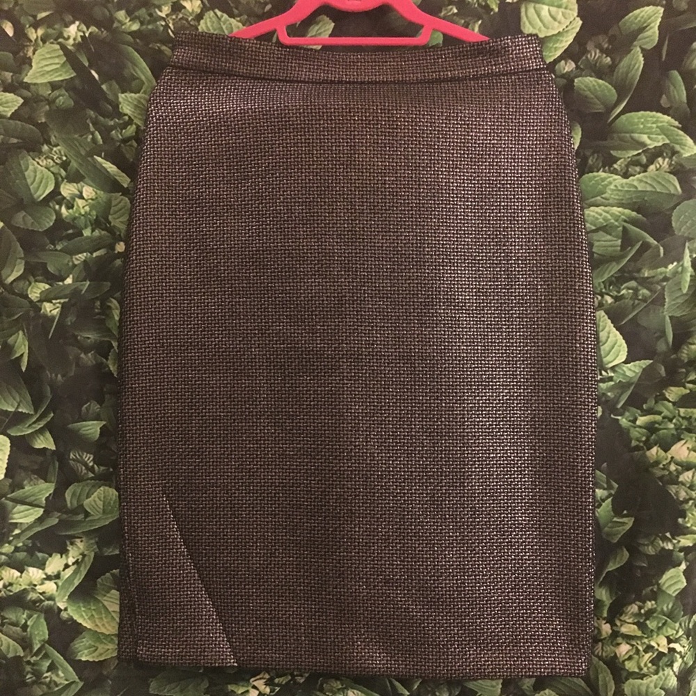 Banana Republic Black/Gray Skirt